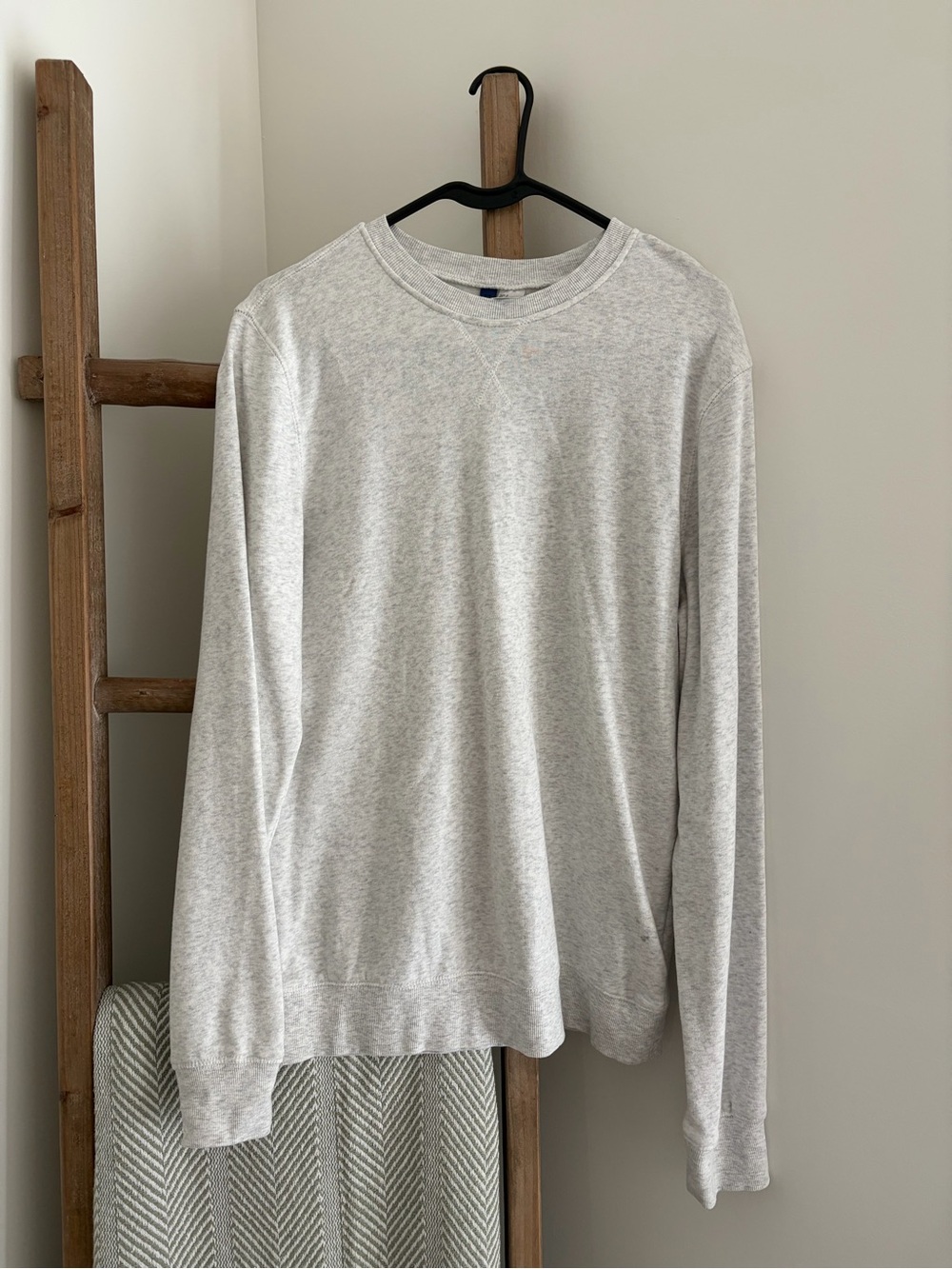 H&M Light Gray Men's Crewneck Sweatshirt